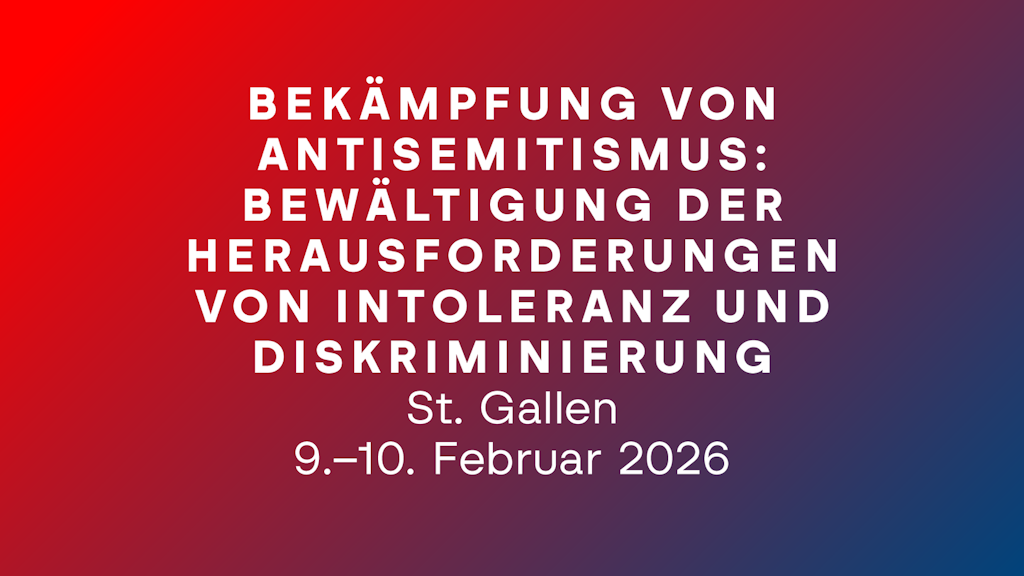 Bild mit dem Namen der Konferenz.